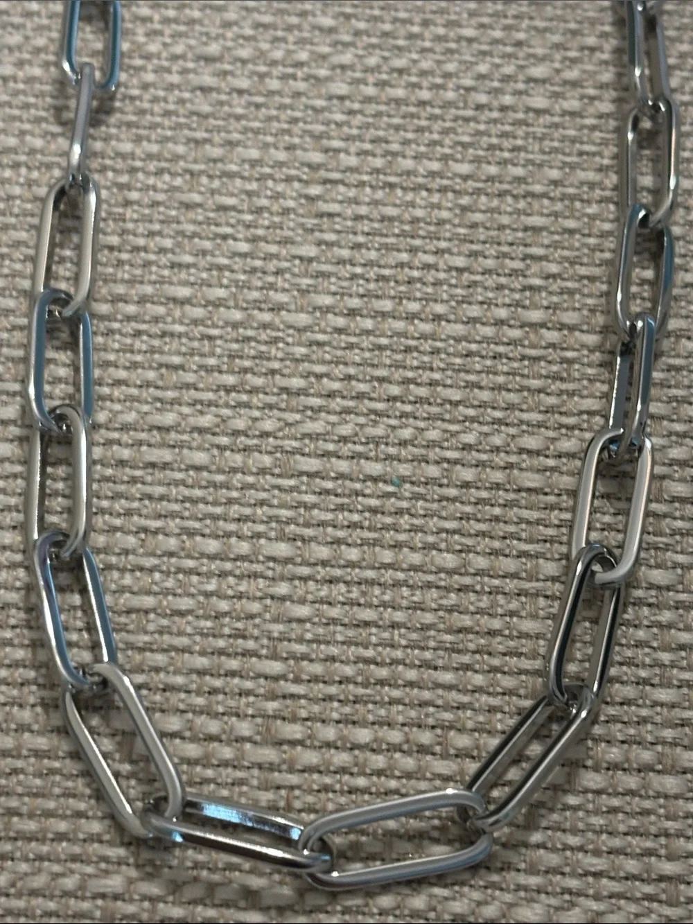 NEW Origami Owl Silver Paperclip Chain Necklace 18-20”